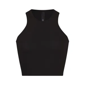 SOFT LOUNGE RACER TANK | ONYX