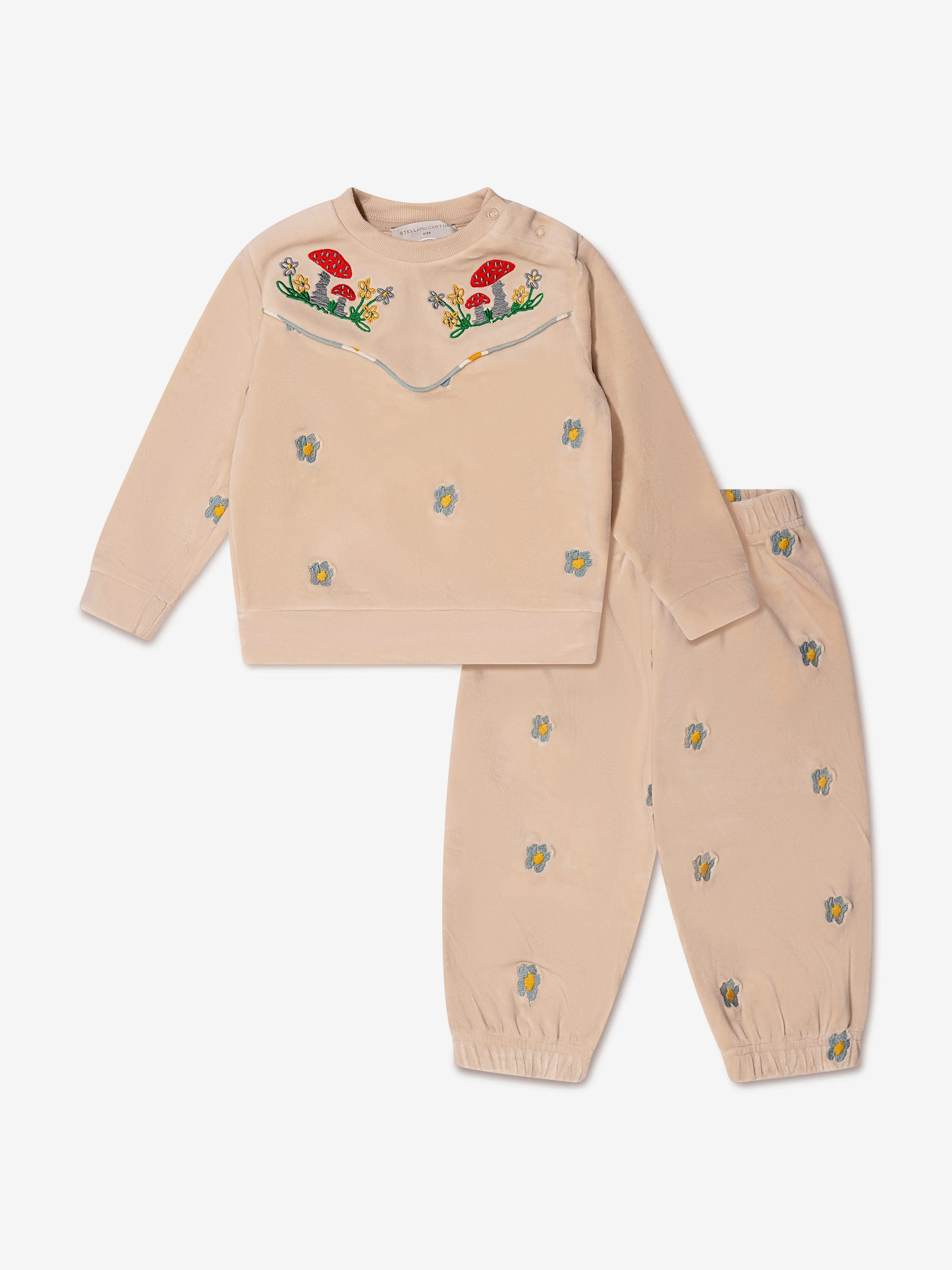 Stella McCartney Baby Girls Flower and Mushroom Tracksuit