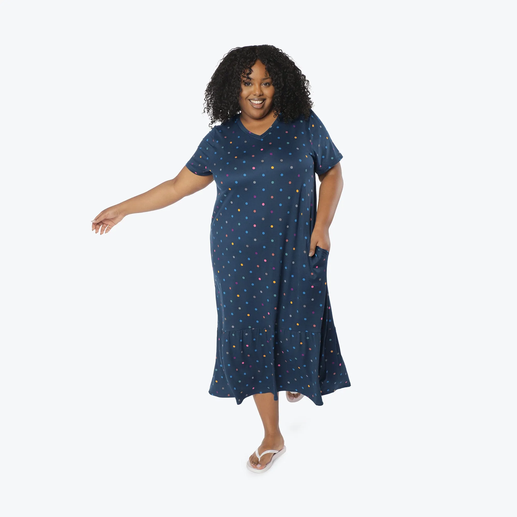 Swing High Low Maxi Dress