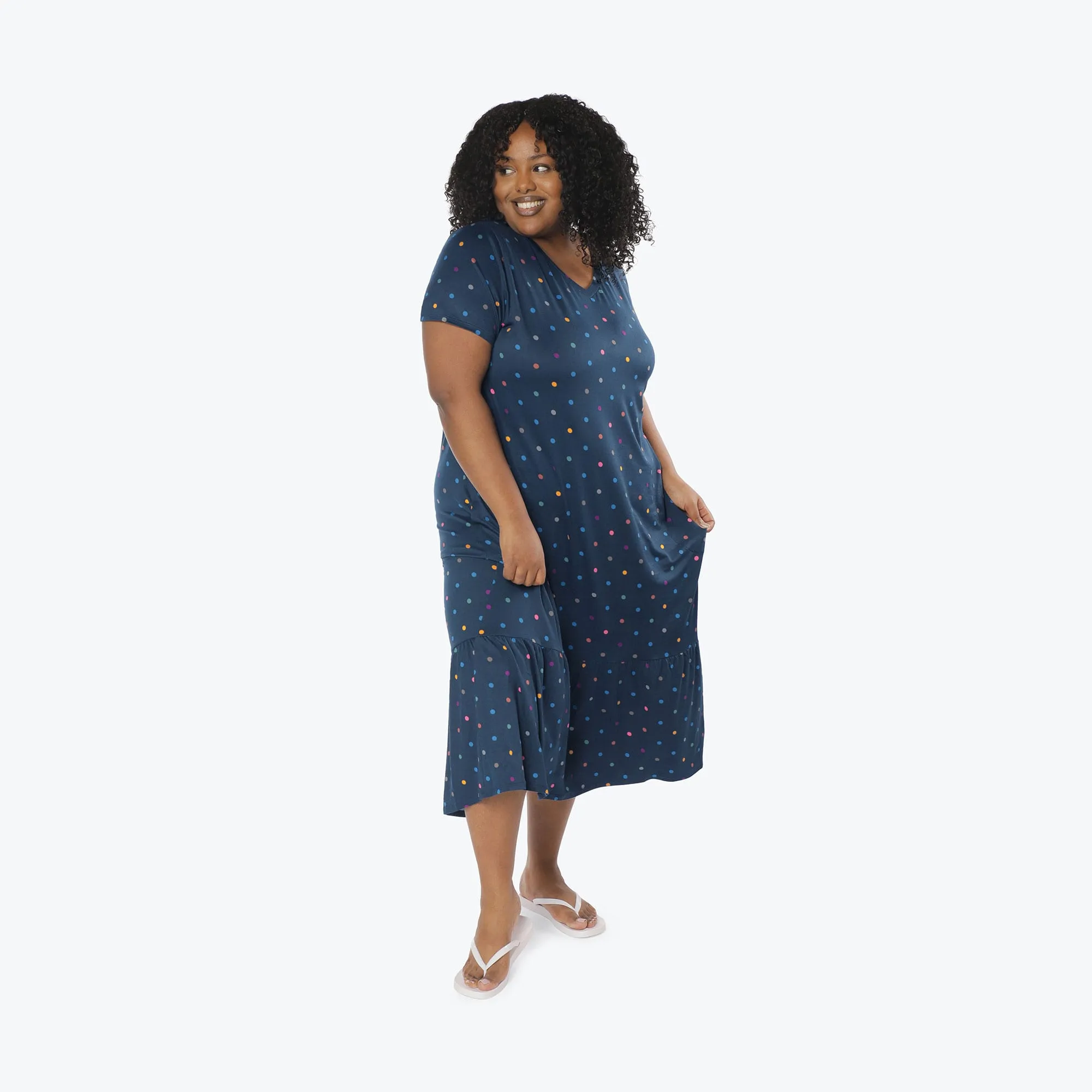 Swing High Low Maxi Dress