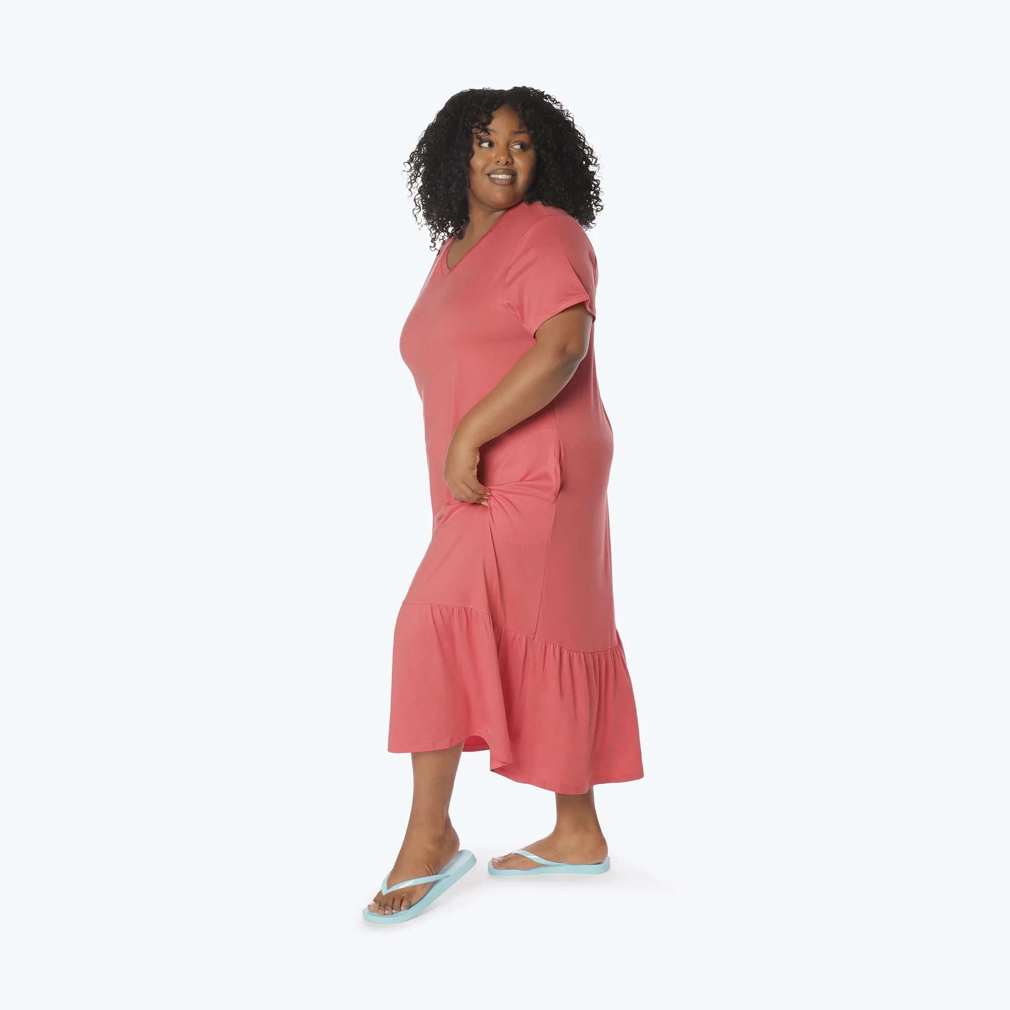 Swing High Low Maxi Dress