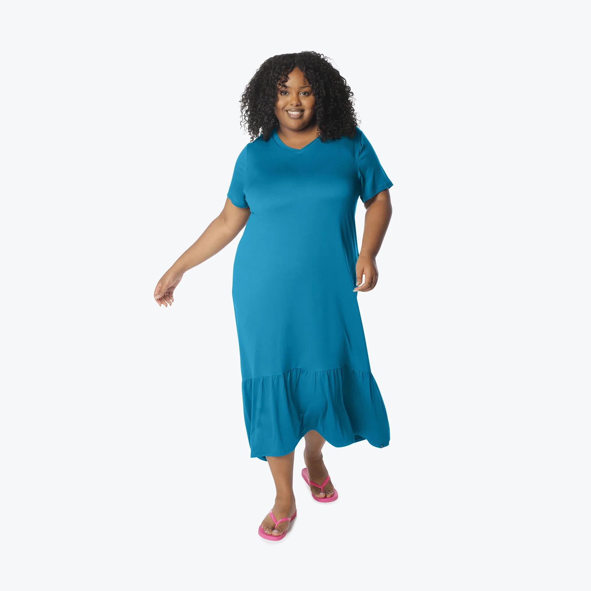 Swing High Low Maxi Dress