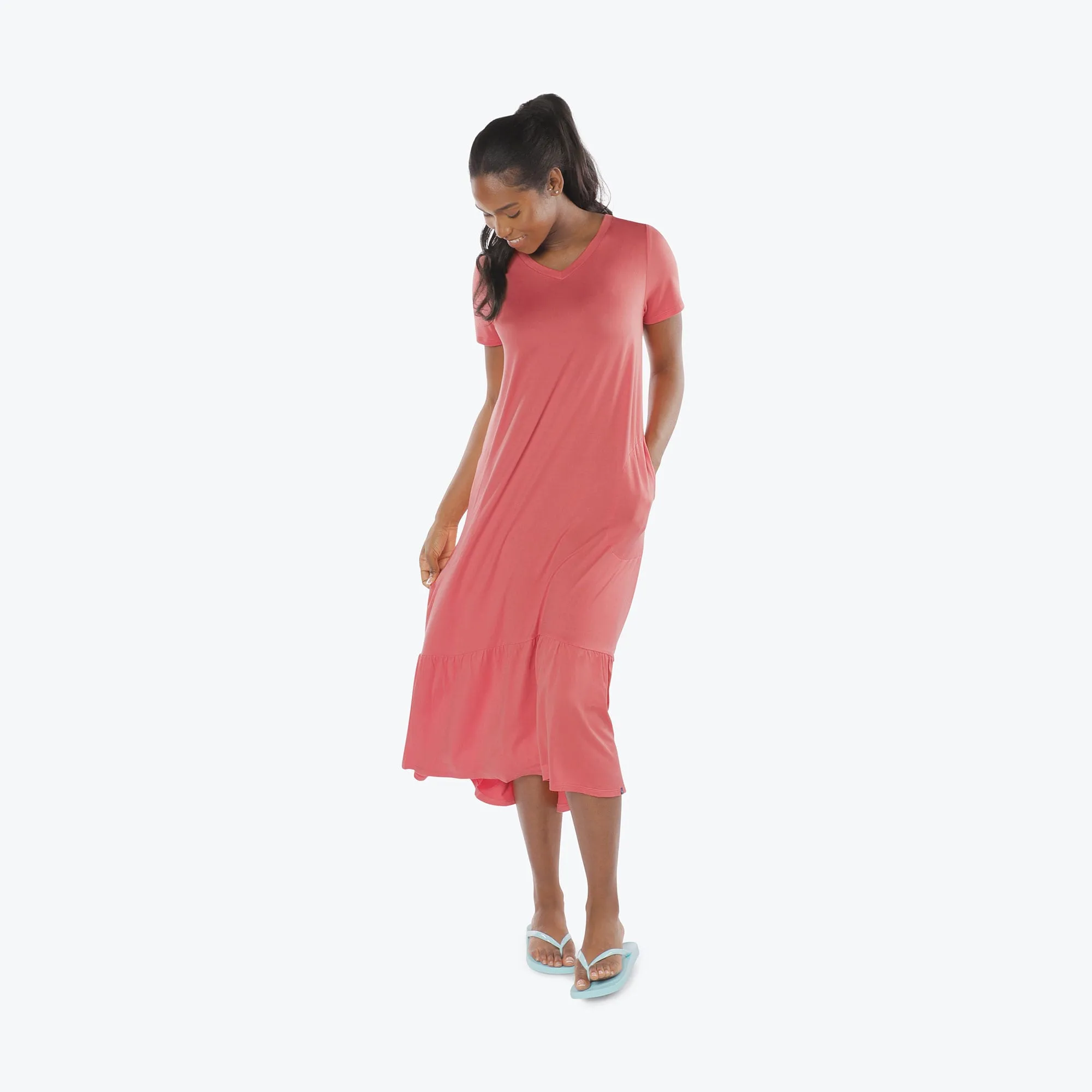 Swing High Low Maxi Dress