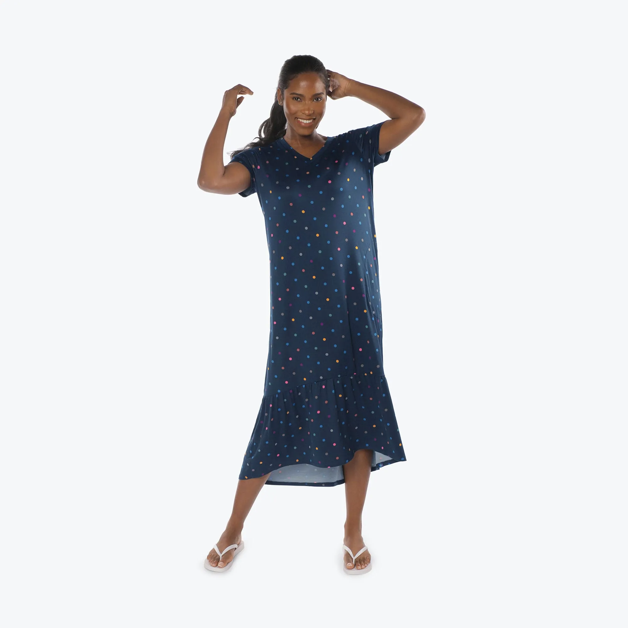 Swing High Low Maxi Dress