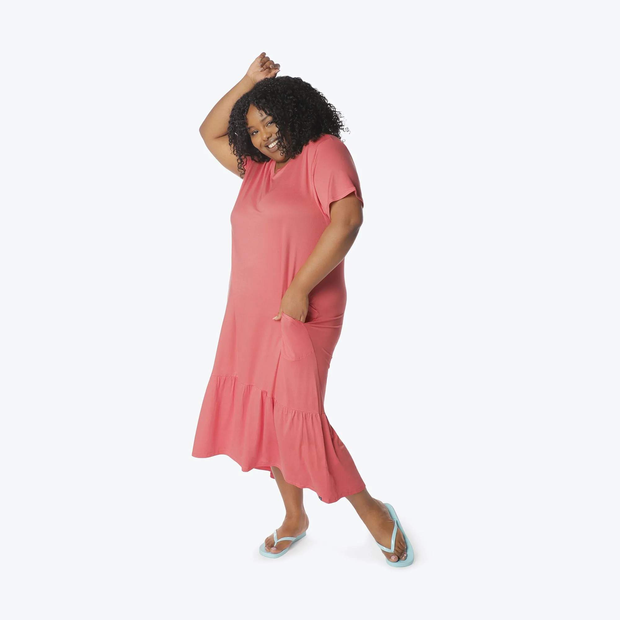 Swing High Low Maxi Dress