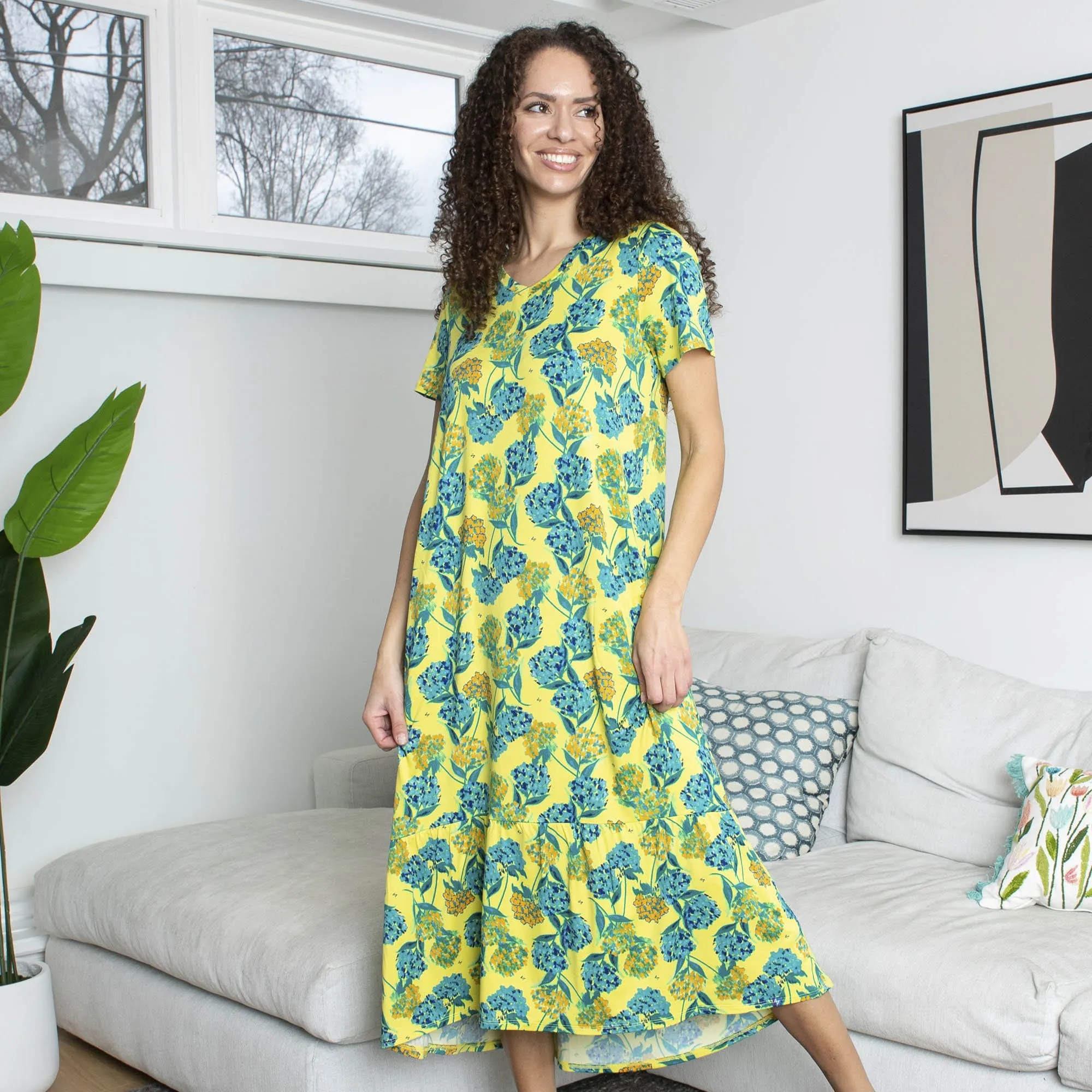 Swing High Low Maxi Dress
