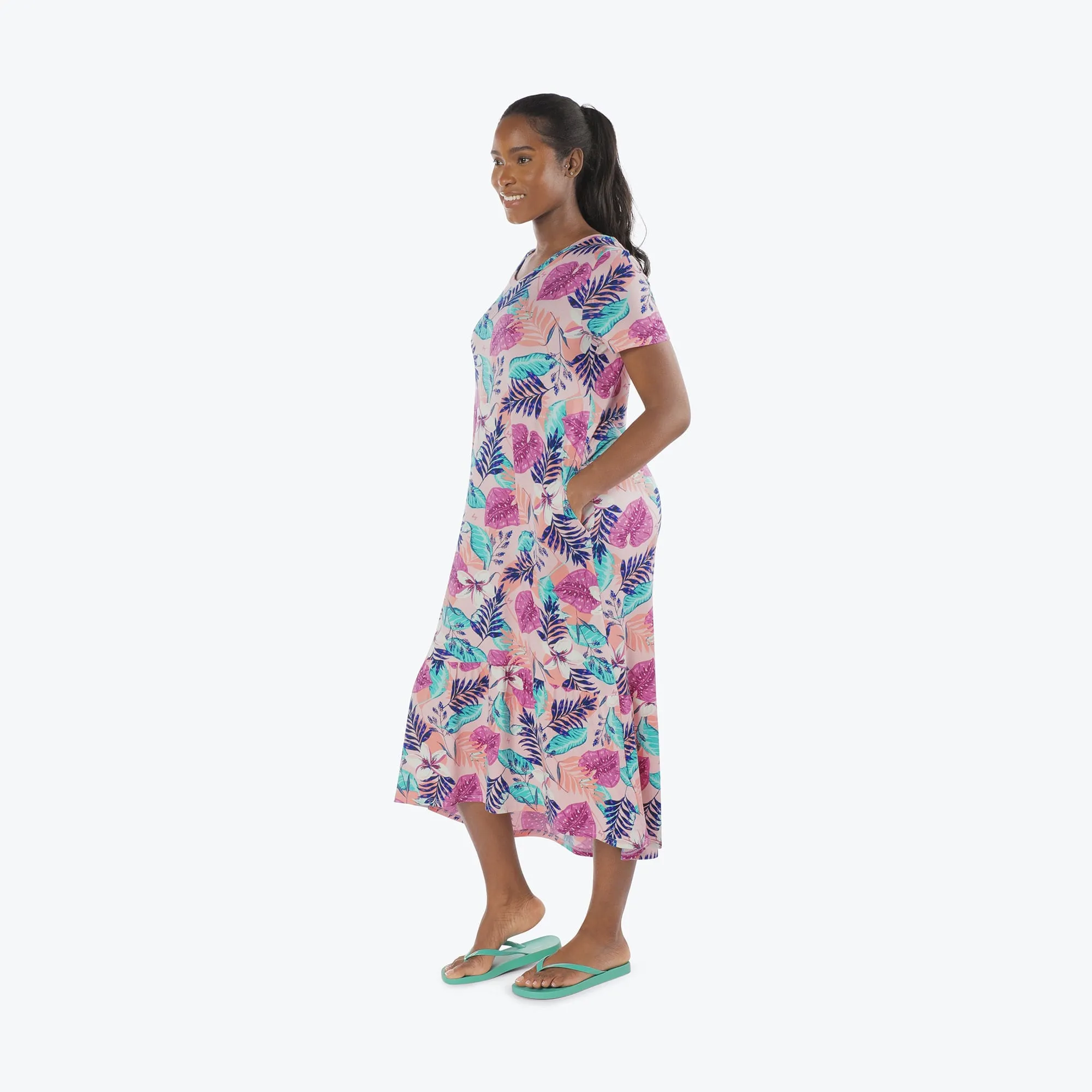 Swing High Low Maxi Dress