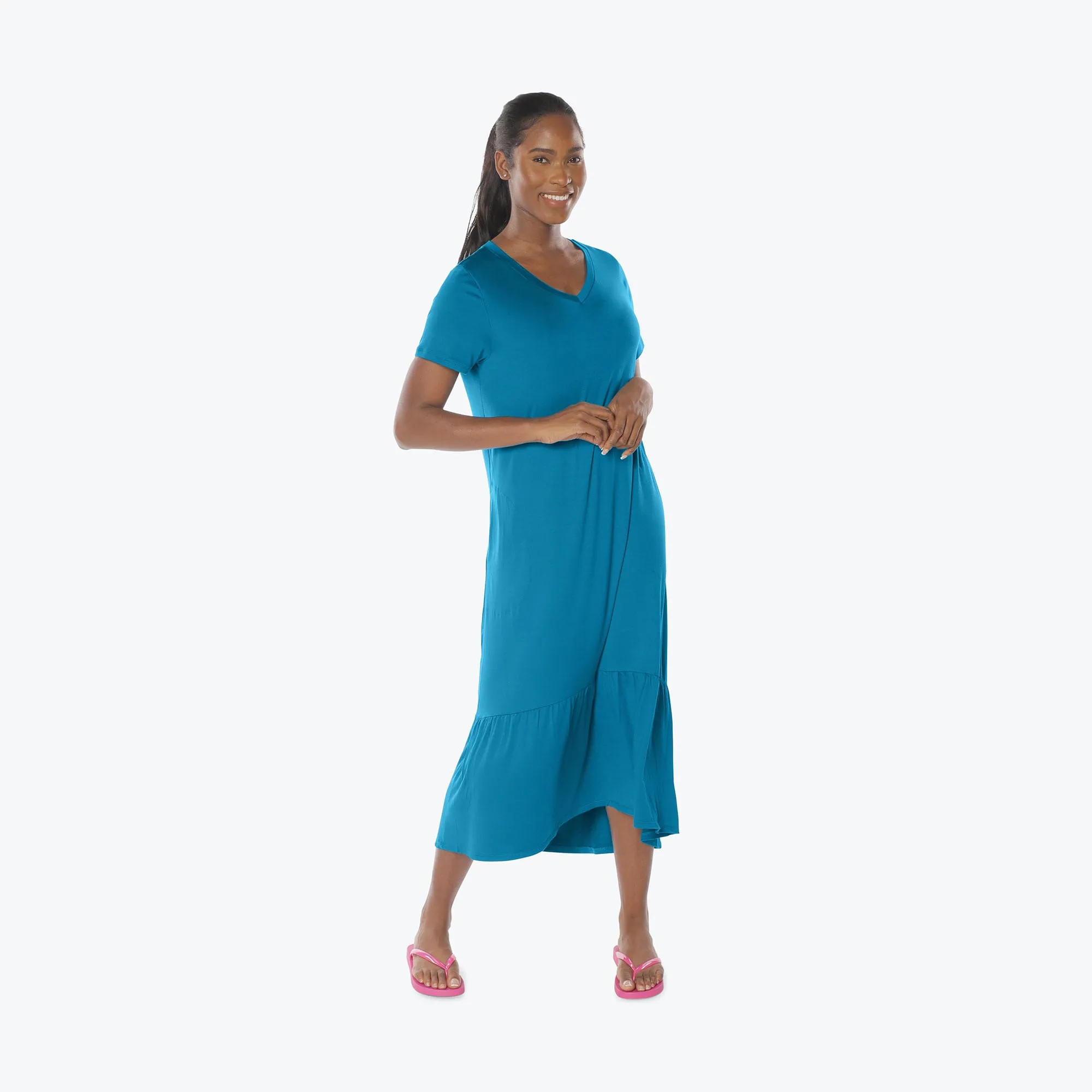 Swing High Low Maxi Dress