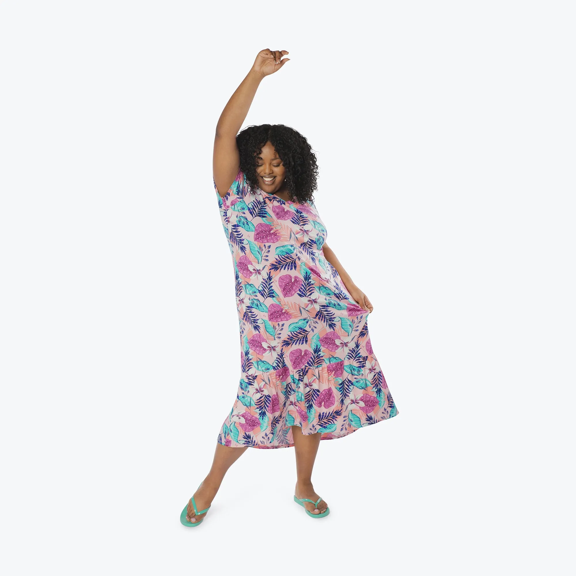 Swing High Low Maxi Dress