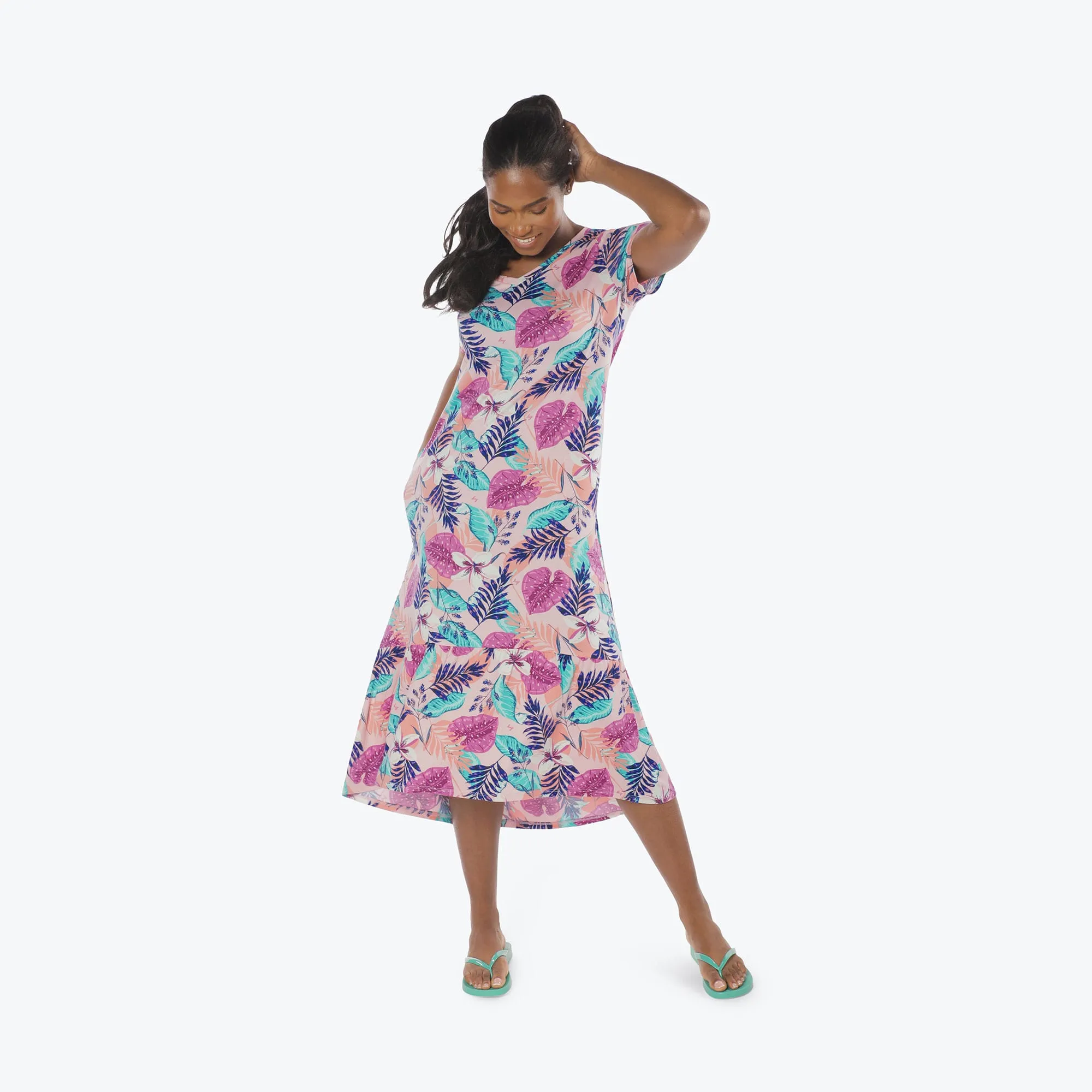 Swing High Low Maxi Dress