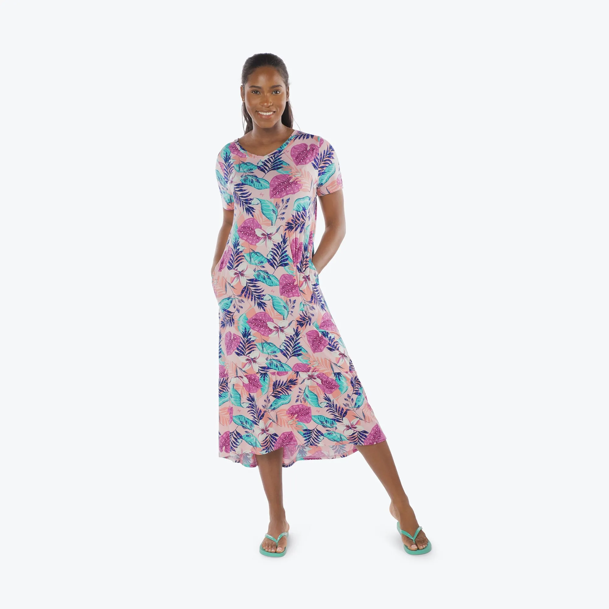 Swing High Low Maxi Dress