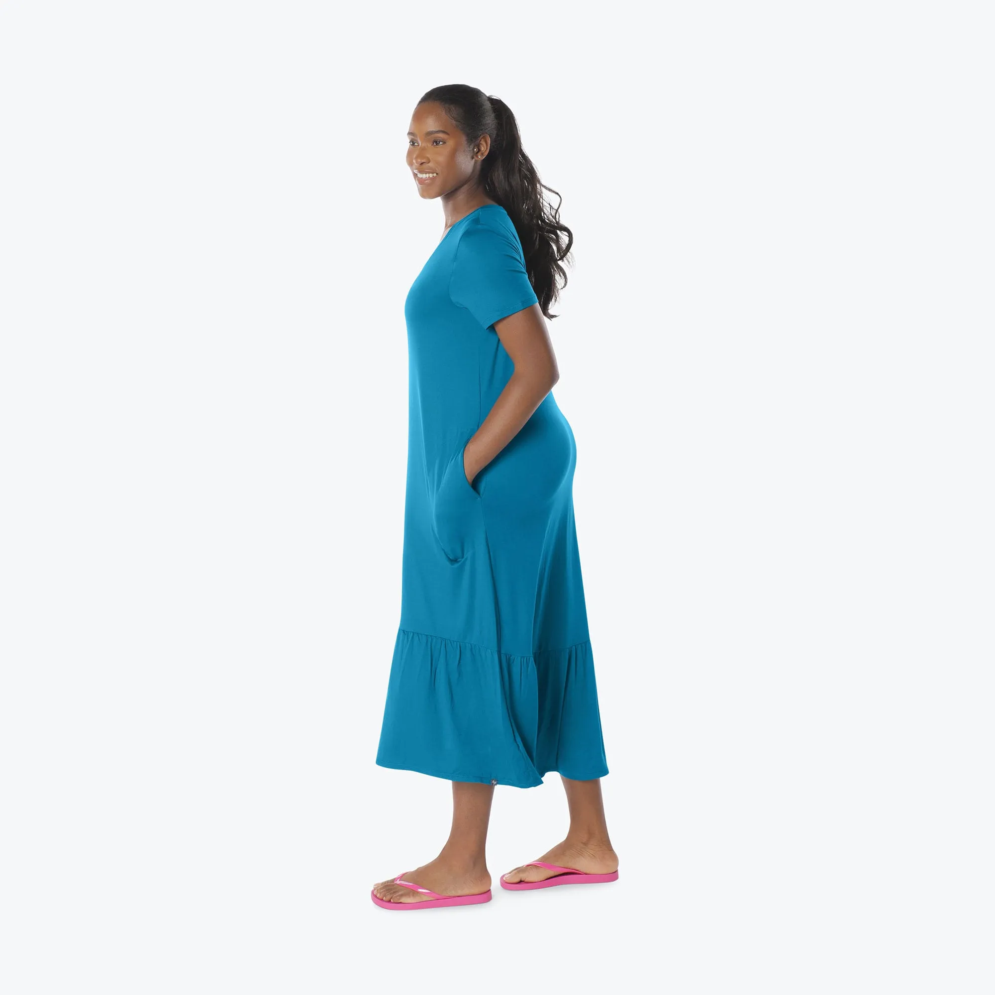 Swing High Low Maxi Dress