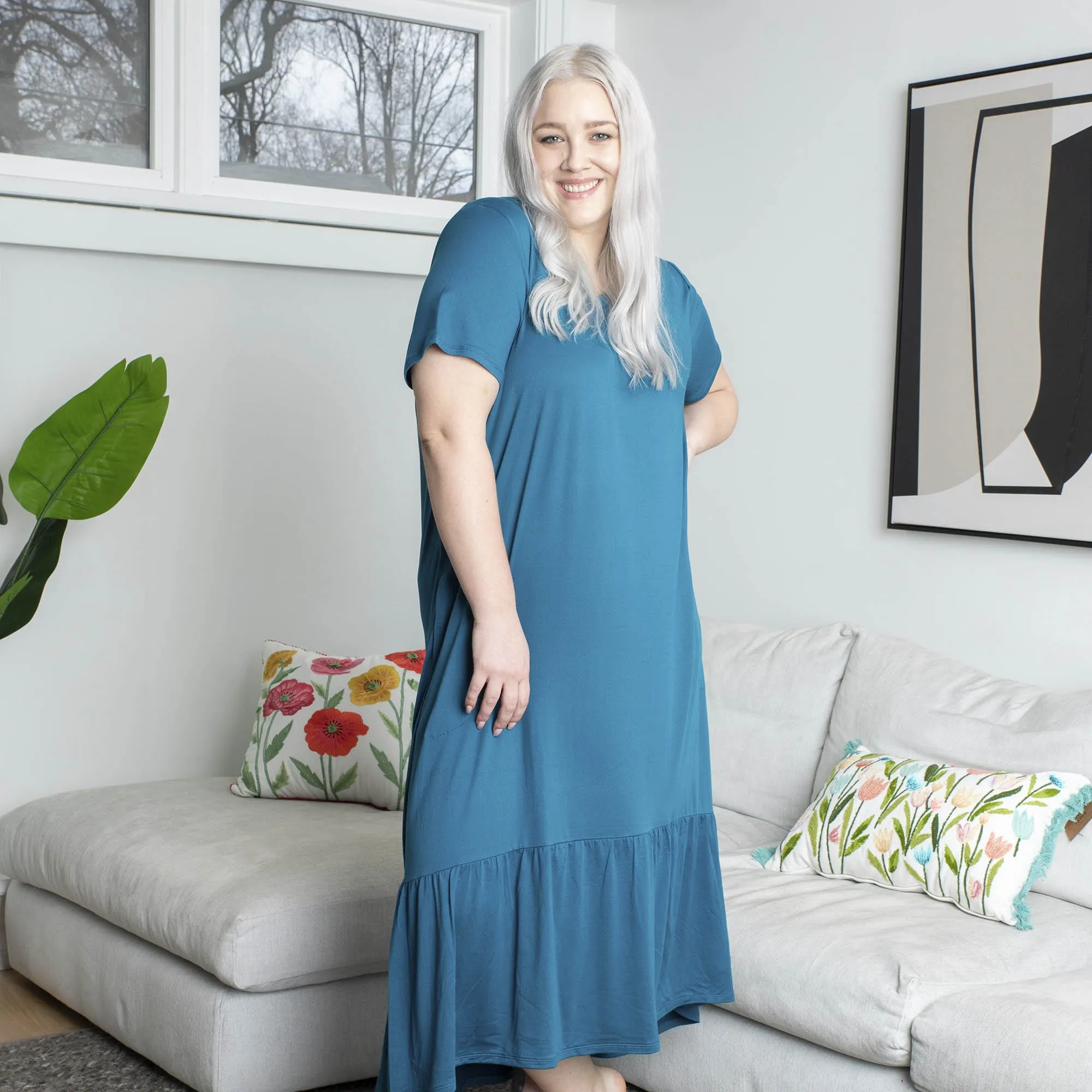 Swing High Low Maxi Dress
