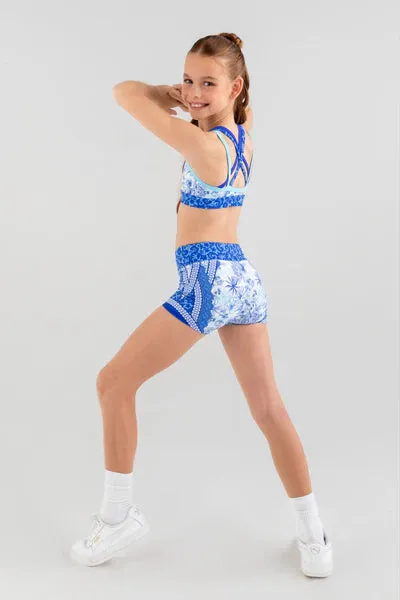 Sylvia P Bettina Blue Short