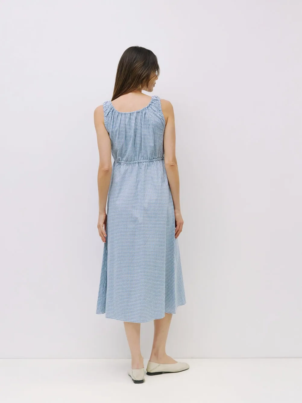 The Whitney Dress - Blue