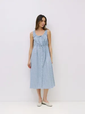The Whitney Dress - Blue