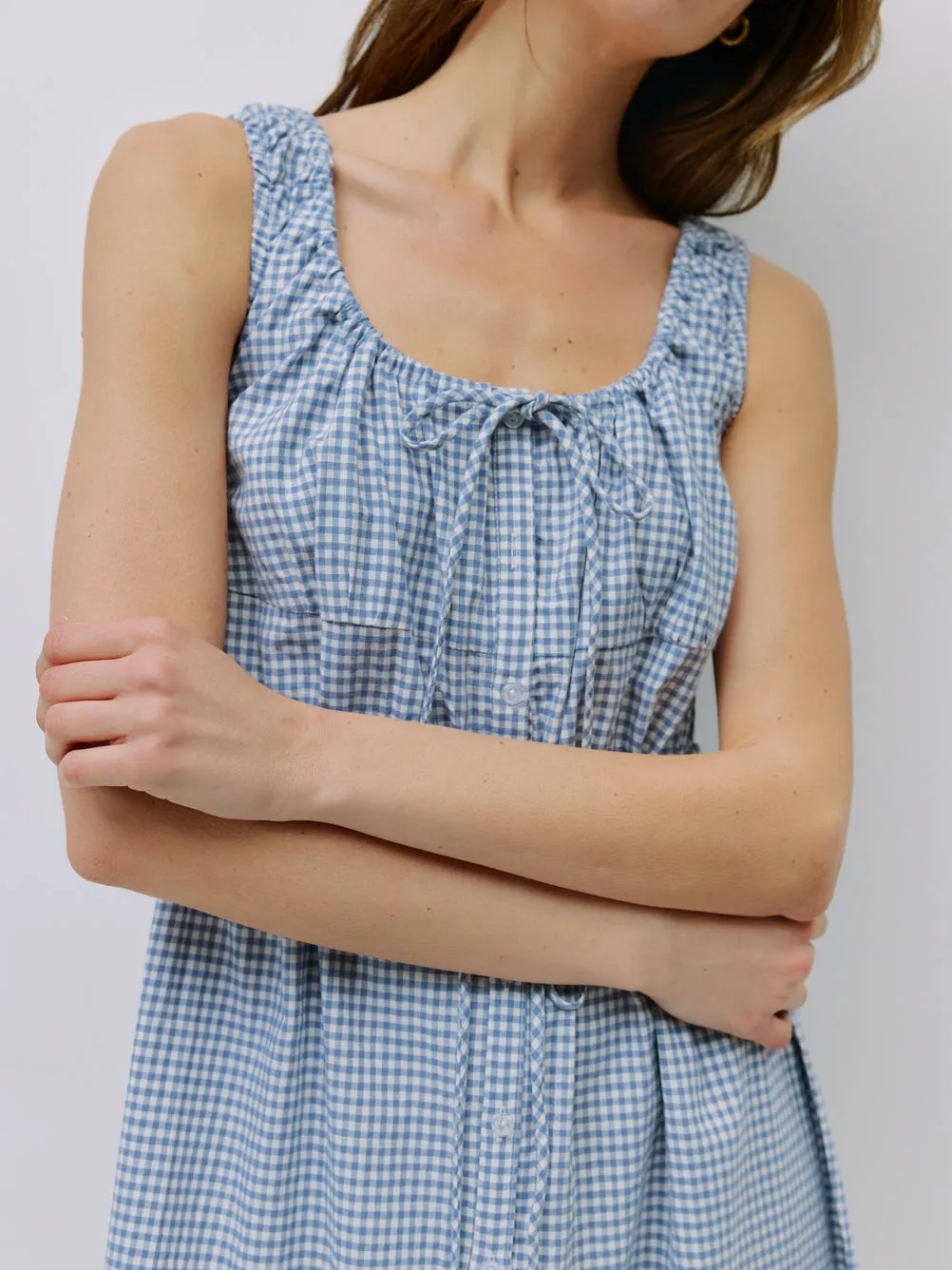 The Whitney Dress - Blue