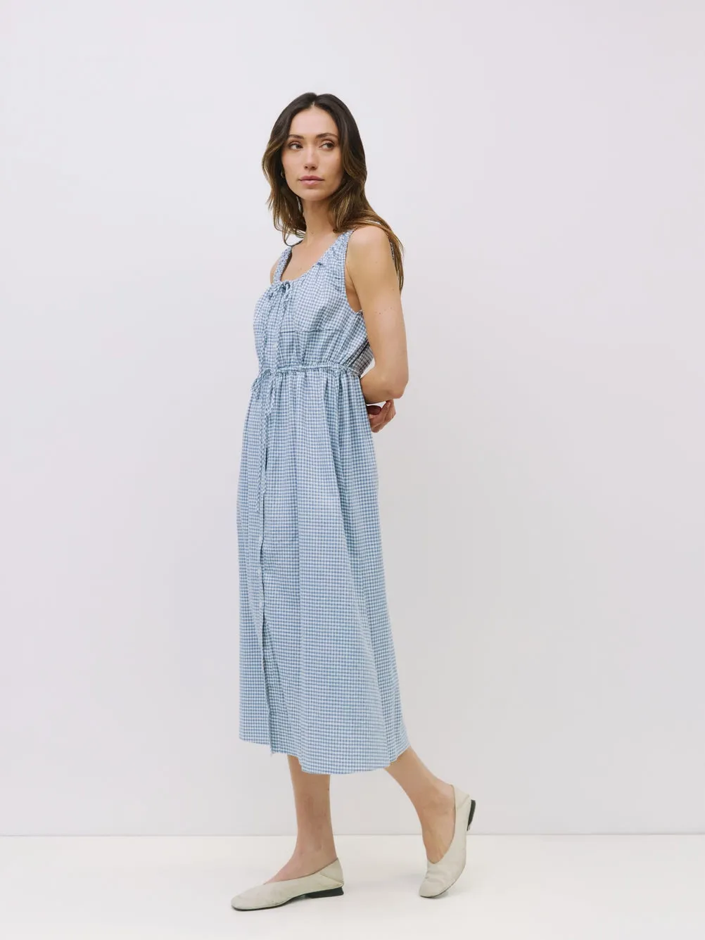 The Whitney Dress - Blue