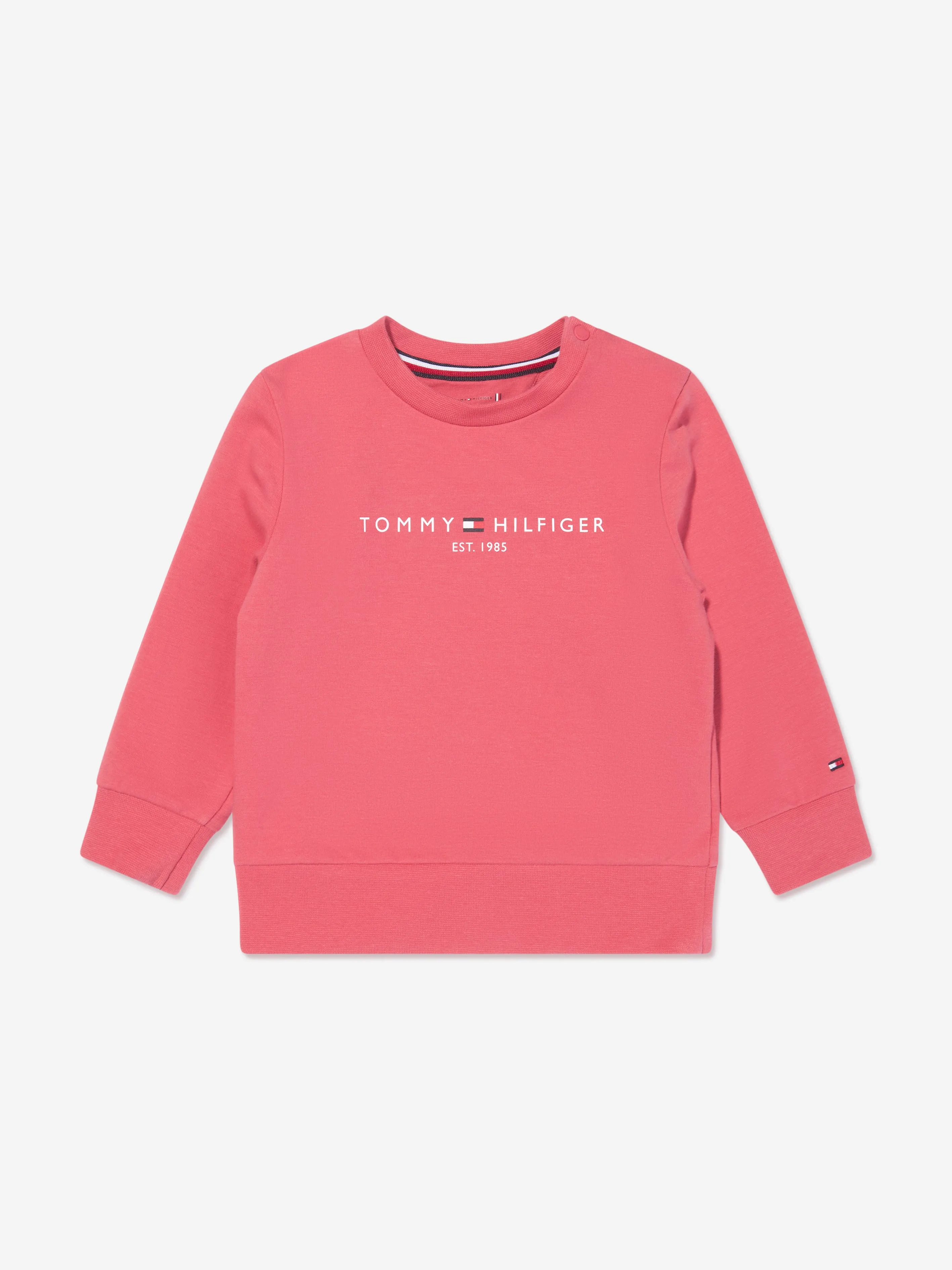 Tommy Hilfiger Baby Girls Organic Cotton Essential Tracksuit