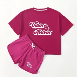 Vibin. & thrivin. Short Set