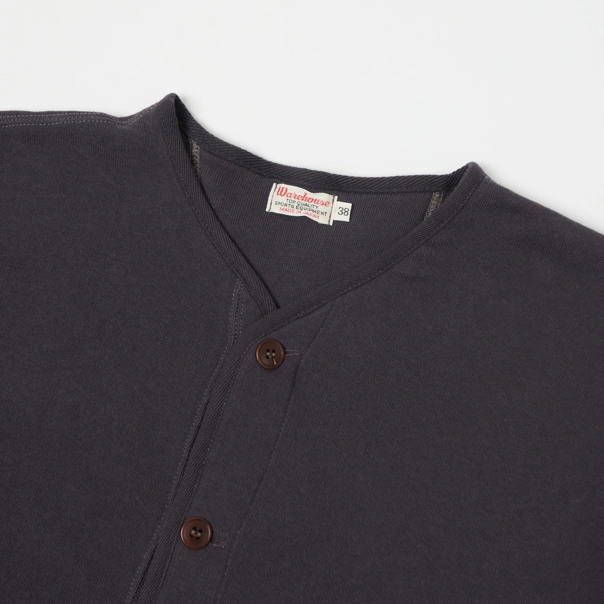 Warehouse & Co 456 USN Cardigan Sweatshirt - Dark Navy