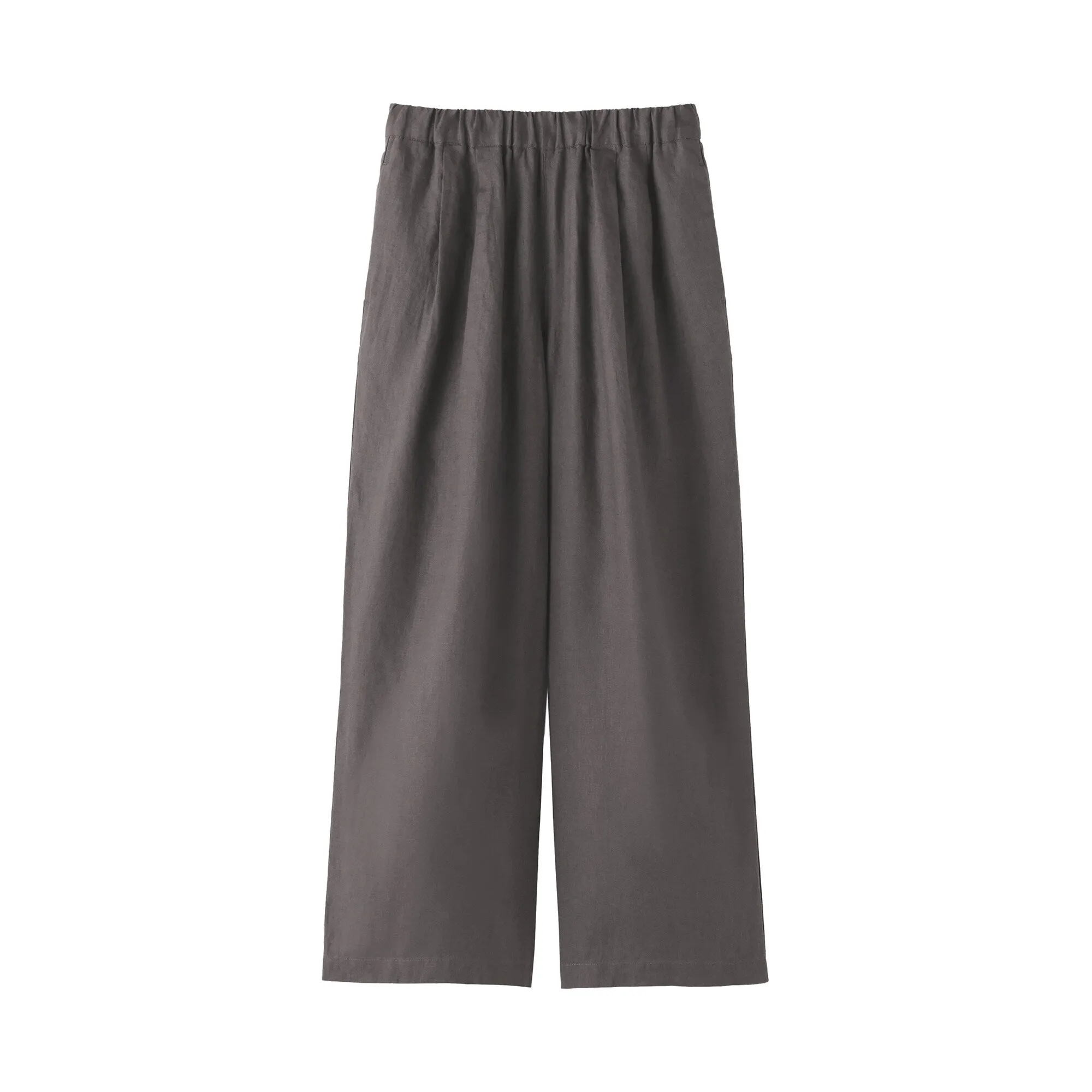 Women's Washed Linen Easy Wide Pants